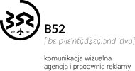 B52: litery 3D kasetony reklamowe szyldy Gdańsk